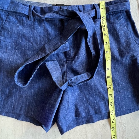 Banana Republic Belted Waist Cotton Shorts Size 6 - Picture 4 of 8